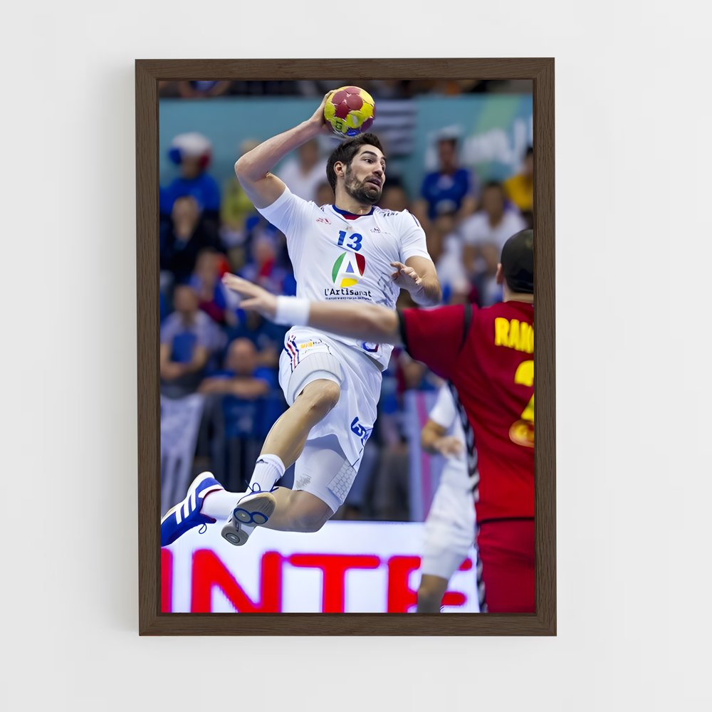 Poster Nikola de karabatic – affiche Handball (vue 5)